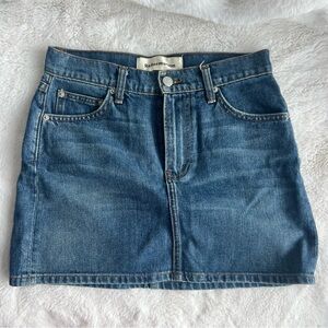 Reformation Denim Mini Skirt